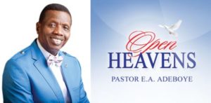 Open Heavens 5 September 2018 – Save Yourself from Shame!