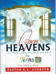 Teens Open Heavens 31 October 2018 – Brokenness