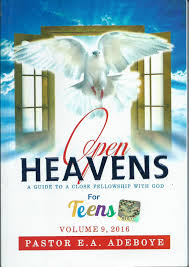 Teens Open Heavens 31 October 2018 – Brokenness